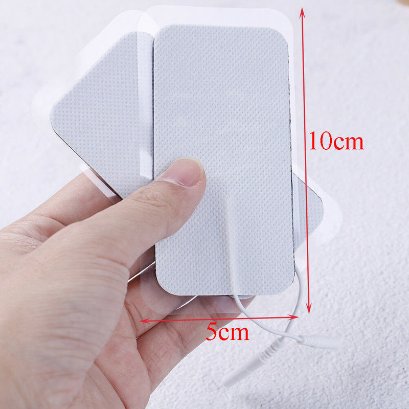 2Pcs electrode patches for massager physiotherapy self adhesive patch 5*10cm .AU