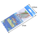 5 In 1 Night Luminous Soft Fishing Lure Fishhook Octopus Feather Fishing Bai E3C