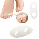 Neu 2pc Comfortable Silicone Gel Little-Toe Valgus Straigh Separator rector C6C7