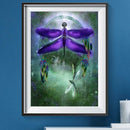 5D DIY Full Drill Diamond Painting Dragonfly Embroidery Mosaic Craft Kit