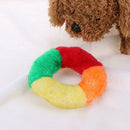 Cute Donuts Puppy Dog Squeaker Squeaky Plush Sound Toys Pet Chew Throw Toys