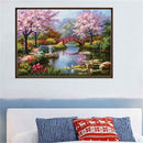 DIY Bridge Pattern Diamond Painting Full Round Drill Embroidery Drawing Kit
