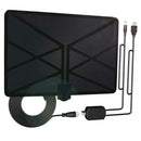 Ultra-Thin Aerial Indoor Amplified Digital HDTV 4K HD TV Antenna Freeview TV