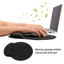Memory Foam Non-Slip 10 inch Mouse Pad Wrist Rest Support for Computer PC