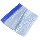 20 pieces Transparent Blue Plastic Bag with a Zipper Slide Holder A4 Paper  O4C8