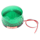 24V Stroboscopic / Always-on Warning Beacon Lights Green