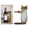 Metal Wine Cork Container Cat Shape Changes Snacks Candy Holder Ornaments