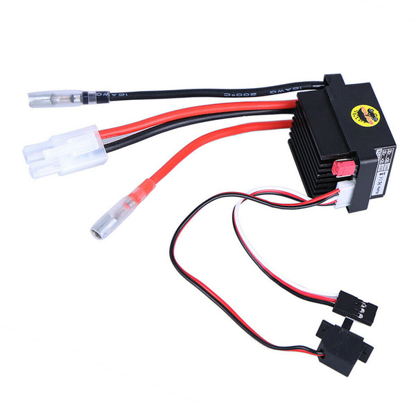 High Voltage 320A Brush Motor ESC BEC 5.6V/2A w/ Brake for RC Car Truck Boat