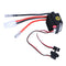 High Voltage 320A Brush Motor ESC BEC 5.6V/2A w/ Brake for RC Car Truck Boat