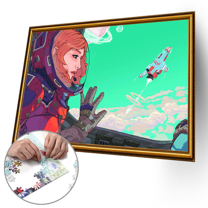 1000pcs Space Astronaut Jigsaw DIY Puzzle Picture Toys for Adults Children