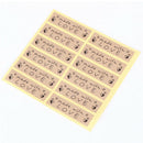 60pcs Hand made with love Seal Stickers for DIY Gift Cookie Packaging Labels BX