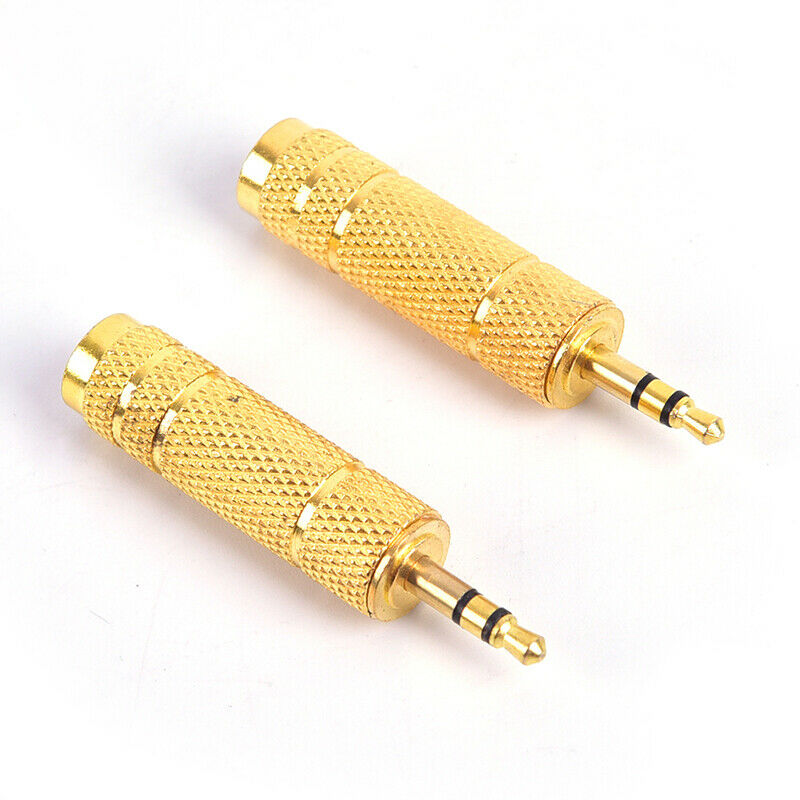 1pc 3.5mm to 6.5mm Male to Female Audio Adapter 6.5 Plug 3.5 For Gu Fly