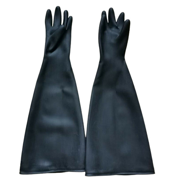 2x Heavy Duty Long Chemical Gloves Resist Strong Acid, Alkali and Oil Non-Slip