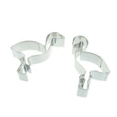 1pair Flamingos Shape Fondant Cookie Cutters Cake Decor Biscuit Baking MoldsME