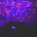 USB LED Car Atmosphere Lamp Interior Ceiling Ambient Colorful Light Projector