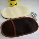 Soft Deep Pile Cleaning Glove Wash Mitt Washing Glove Lambswool Car Ca U6R2 C9R4