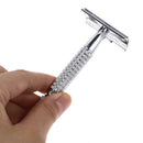 Men Shaver Steel Handle Razor Razor Shaver Double Edges Manual Shaver With B Bj