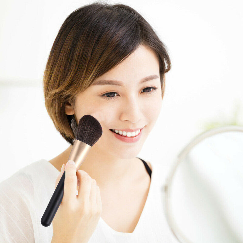 Oblique Head Blush Makeup Brush Face Cheek Contour Powder Foundation Brush