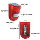 New Solar Infrared Motion Sensor Alarm With 110Db Siren Strobe Light For Ho A5U1