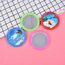 Nice Girl Plastic Mirror / Portable Cosmetic Mirror / Make Up Pocket Mirrors