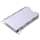9 Plates Foldable Burner Windshield Outdoor Camping Cooking Wind Shield