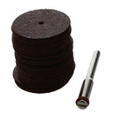 36 pcs cutting discs grinding wheel set Round Ã˜25X6mm brown For  KL 1