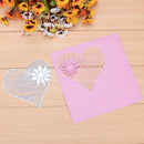 1pcs Love Flower Metal Cutting Die Stencil Embossing Template for Scrapbook Gift