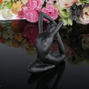 Home Yoga Girl Ornaments Ceramic Crafts Ornament Creative Home Furnishing 3