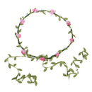 Lady Boho Floral Flower Festival Wedding Garland Forehead Hair Head Band pi