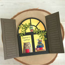 Brief Greeting Cards Book Style Metal Cutting Dies Scrapbook Paper Cards JR