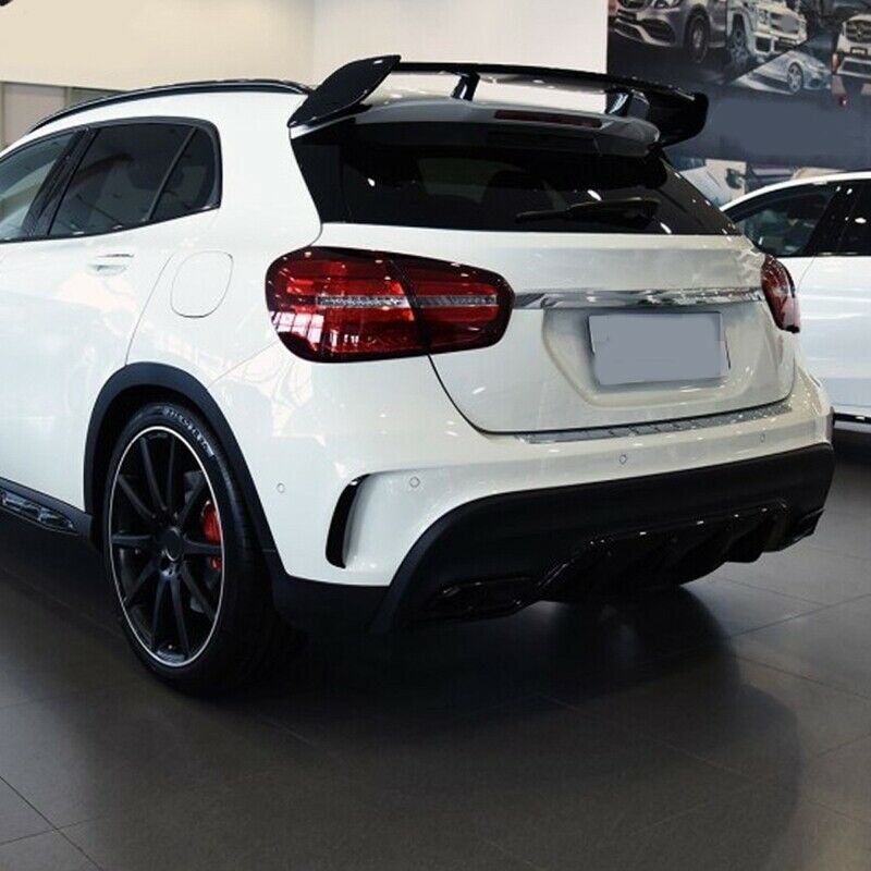 Rear Bumper Spoiler Air Vent Trim Cover for Benz Gla X156 Gla45 Amg 2013-20 D9C7