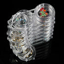6pcs Nail Art Storage Box Removable Case Rhinestone Gems Decor Holder gdg