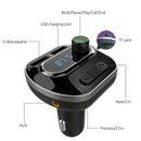 Auto Hands Free Bluetooth Wireless Car AUX Audio Receiver FM Adapter Charge V9Q9