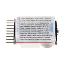 1-8S LED Low Voltage Buzzer Alarm Lipo Voltage Indicator Checker Tester  Z