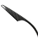 Carbon Fiber Car Interior Refit Steering Wheel Decorative Cover Trim For Ca U4E5
