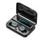 F9-5 Wireless Bluetooth 5.0 Headphones Stereo HiFi Earbuds Headset Phone Stand