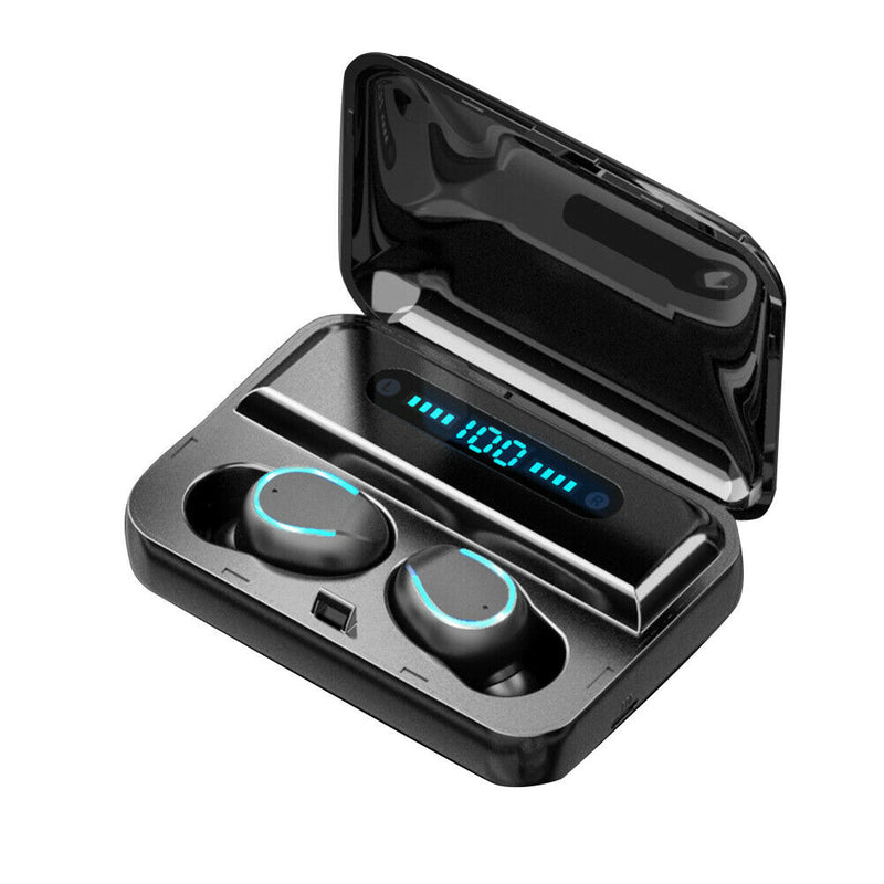 F9-5 Wireless Bluetooth 5.0 Headphones Stereo HiFi Earbuds Headset Phone Stand