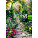 Diamond Embroidery Garden Scenery 5D DIY Diamond Painting Diamond Painting  W6Z4