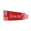 Christmas Banner Porch Decoration Background Cloth Festival Shop Supplies