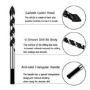 12Pcs Multi Purpose Carbide Tip Drill Bit Set Special Pear Head Drill Bits