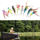 8X/Set 4.5cm 3.6g Cicada Bass Insect Fishing Lures Crank Bait Floating Tackle TO