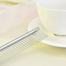 6.29"/16cm Pets Dog Comb Professional Steel Grooming Comb Dog Cat Cleaning Brush