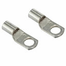 10 Copper Tube 25Mm x 8Mm Lug Battery Starter Cable Welding Crimp Terminal
