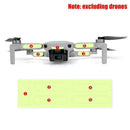 2PCS/SET Mini Night Flight Luminous Stickers Fluorescent For DJI Mavic Deca J7L2