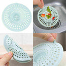 2Way Bath Stopper Drain Protector Tub Filter.Silicone Strainer Q4K9 X9C8 X2P1
