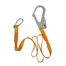 Safety Outdoor Climbing Harness Belt Lanyard Fall Protection Rope Carabineer