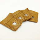 Finger Leather Thimble Sheepskin With Metal Tip For Sewing Needle Sewining Tool