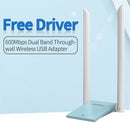 1X(COMFAST CF-WU781A High Power 600mbps Long Distance Wifi Adapter Wi-Fi An