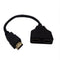 1080P HDMI Port Male to 2 Female 1 In 2 Out Splitter Cable Adapter Converte P9F9