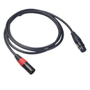 For Camera Black XLR 5 Pin Female to XLR 3 Pin Male Plug Audio Wire Cord Cable